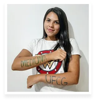 Alice Brayner e Matheus Costa